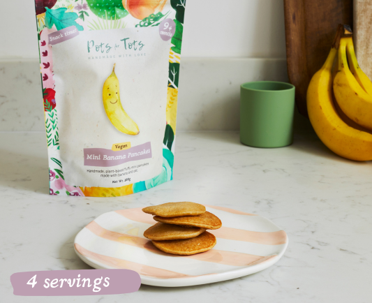 Mini Banana Pancakes