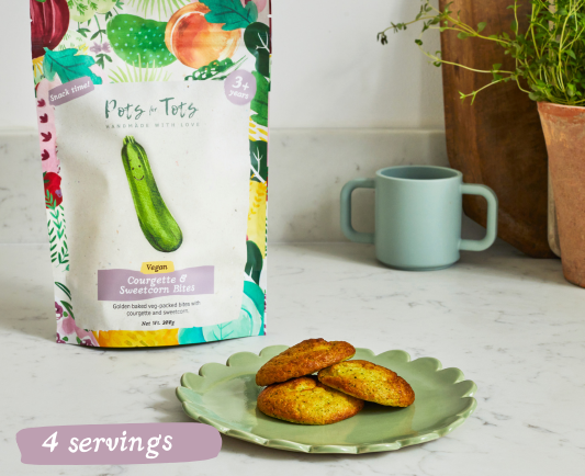 Courgette & Sweetcorn Bites