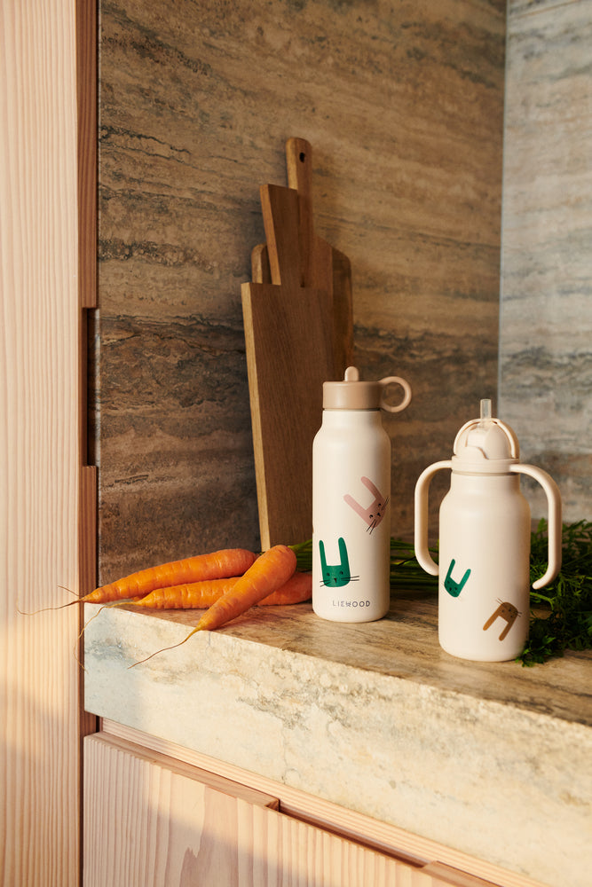 Liewood Falk Water Bottle 350ml - Bunny / Sandy