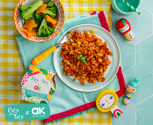 AK Mexican-Style Chicken & Veggie Fajita Bowl