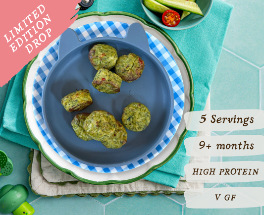 Cheesy Red Pepper & Spinach Omelette Bites