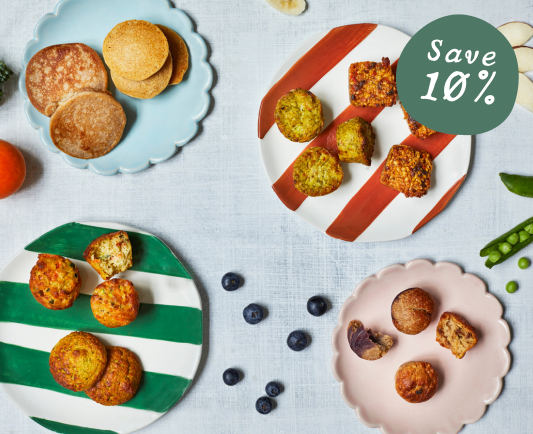 Snack Time Bundle - 12 snack pouches (48 servings)