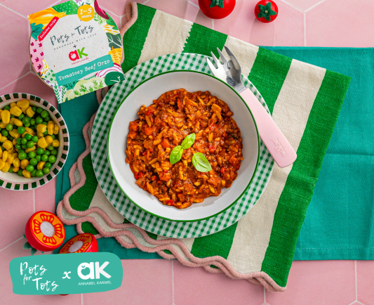 AK Tomatoey Beef Orzo