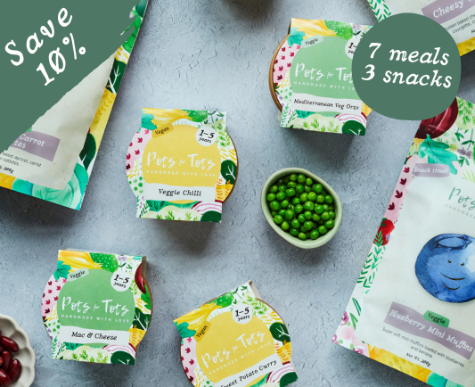 Vegetarian Bundle - 10 meals and snacks