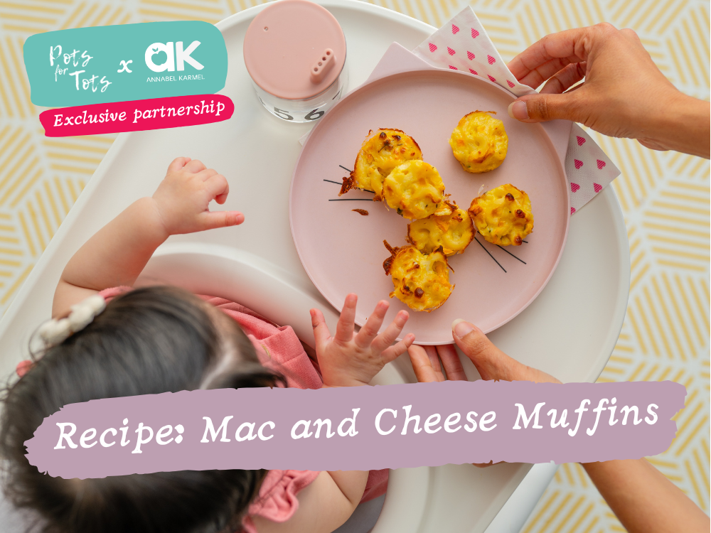 Annabel Karmel's Mac and Cheese Veggie Muffin Recipe