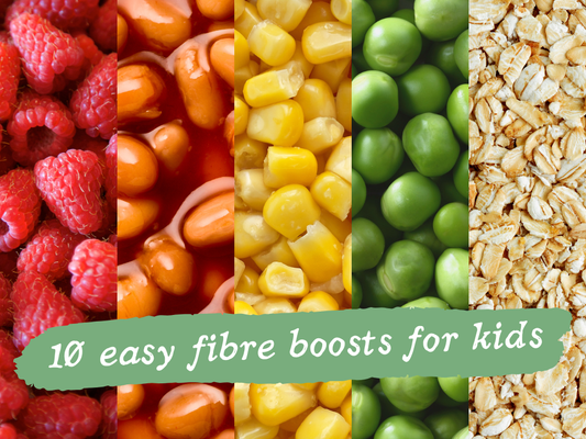 10 simple ways to add 3g of fibre to your child’s plate