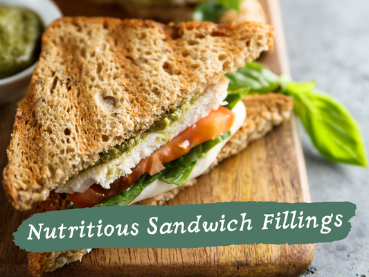 Five nutritious sandwich fillings for children