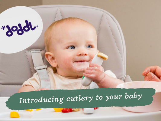 How to introduce cutlery to your baby - Ten tips by doddl!