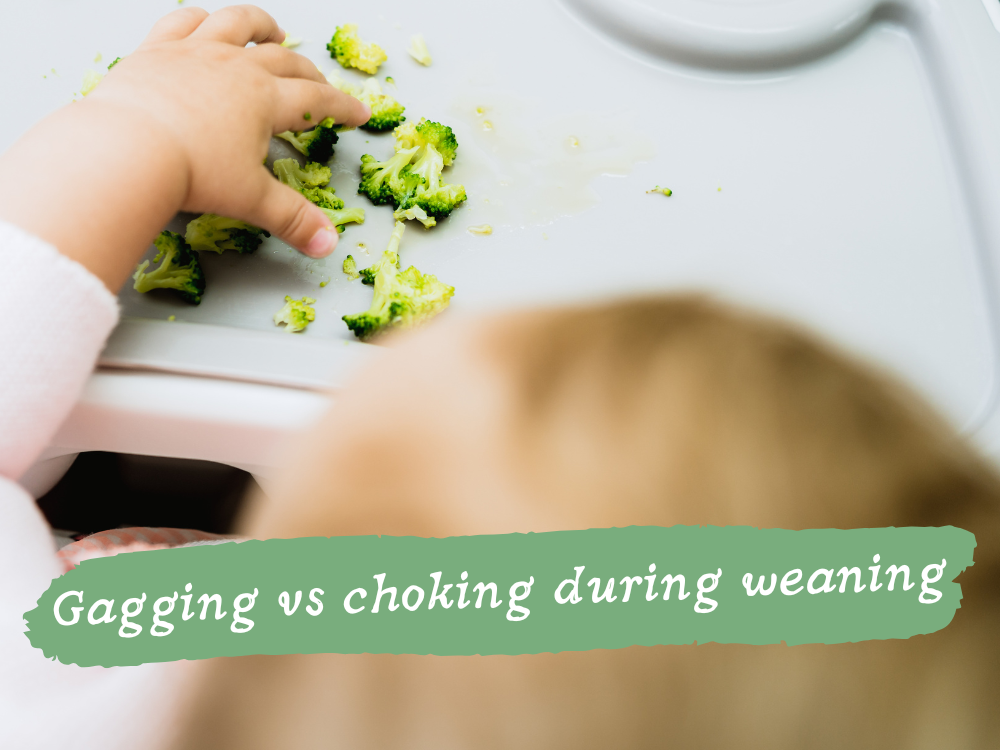 Baby-led weaning: Understanding gagging vs choking