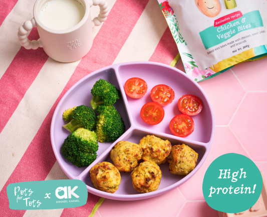 AK Chicken & Veggie Bites