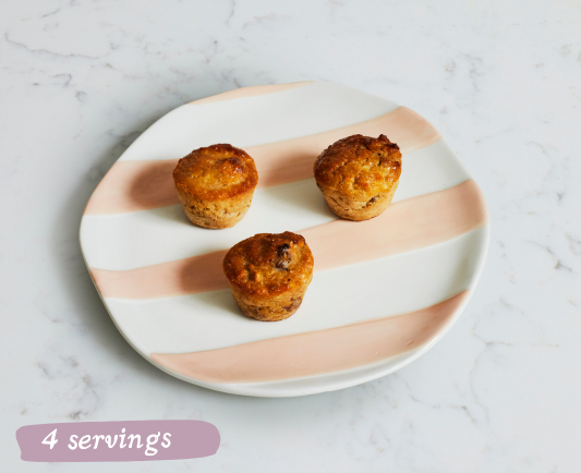 Apple & Cinnamon Mini Muffins