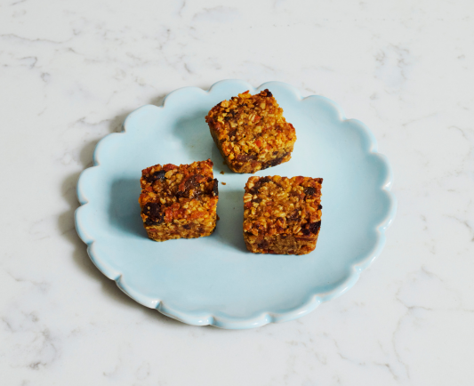 Apricot & Carrot Oat Bites