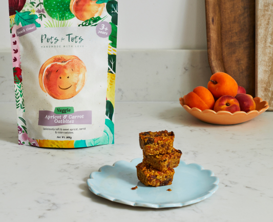 Apricot & Carrot Oat Bites