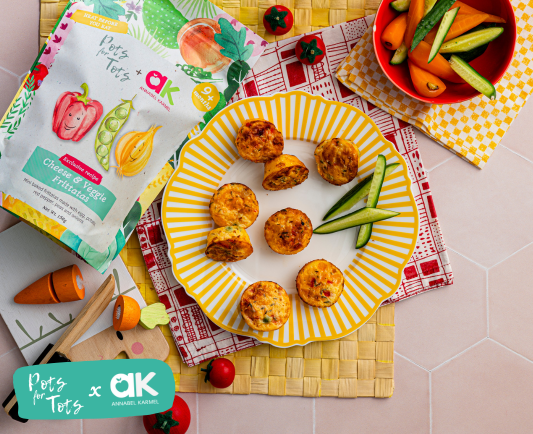 AK Cheese & Veggie Frittatas