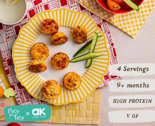 AK Cheese & Veggie Frittatas