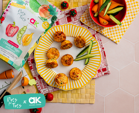 AK Cheese & Veggie Frittatas