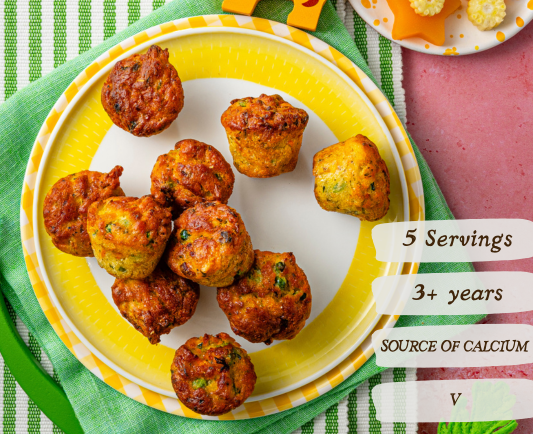 Cheesy Veg Bites