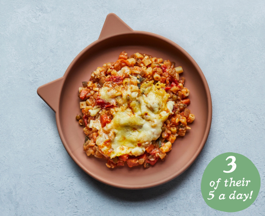 Cheesy Veg Pasta Bake