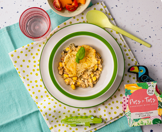Creamy Chicken & Leek Pie
