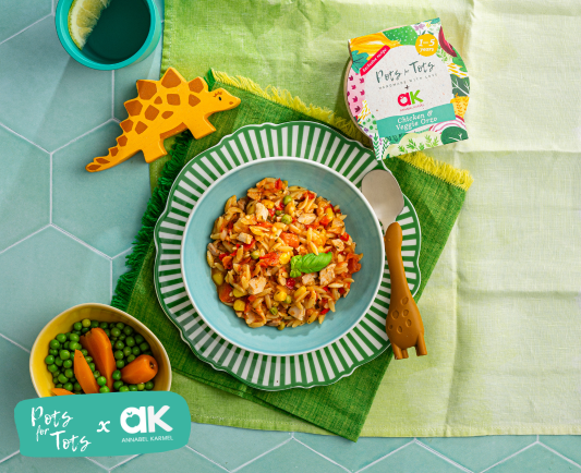 AK Chicken & Veggie Orzo