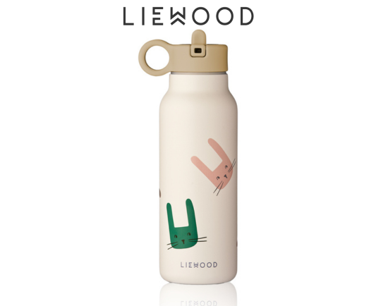 Liewood Falk Water Bottle 350ml - Bunny / Sandy