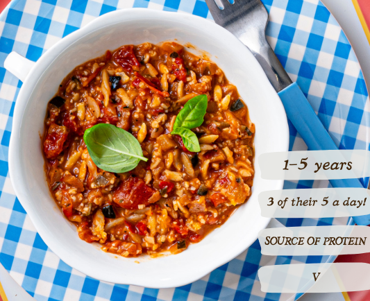 Mediterranean Veg Orzo