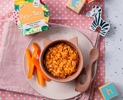 Simple Mediterranean Veg Orzo