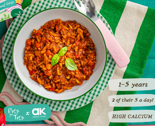 AK Tomatoey Beef Orzo